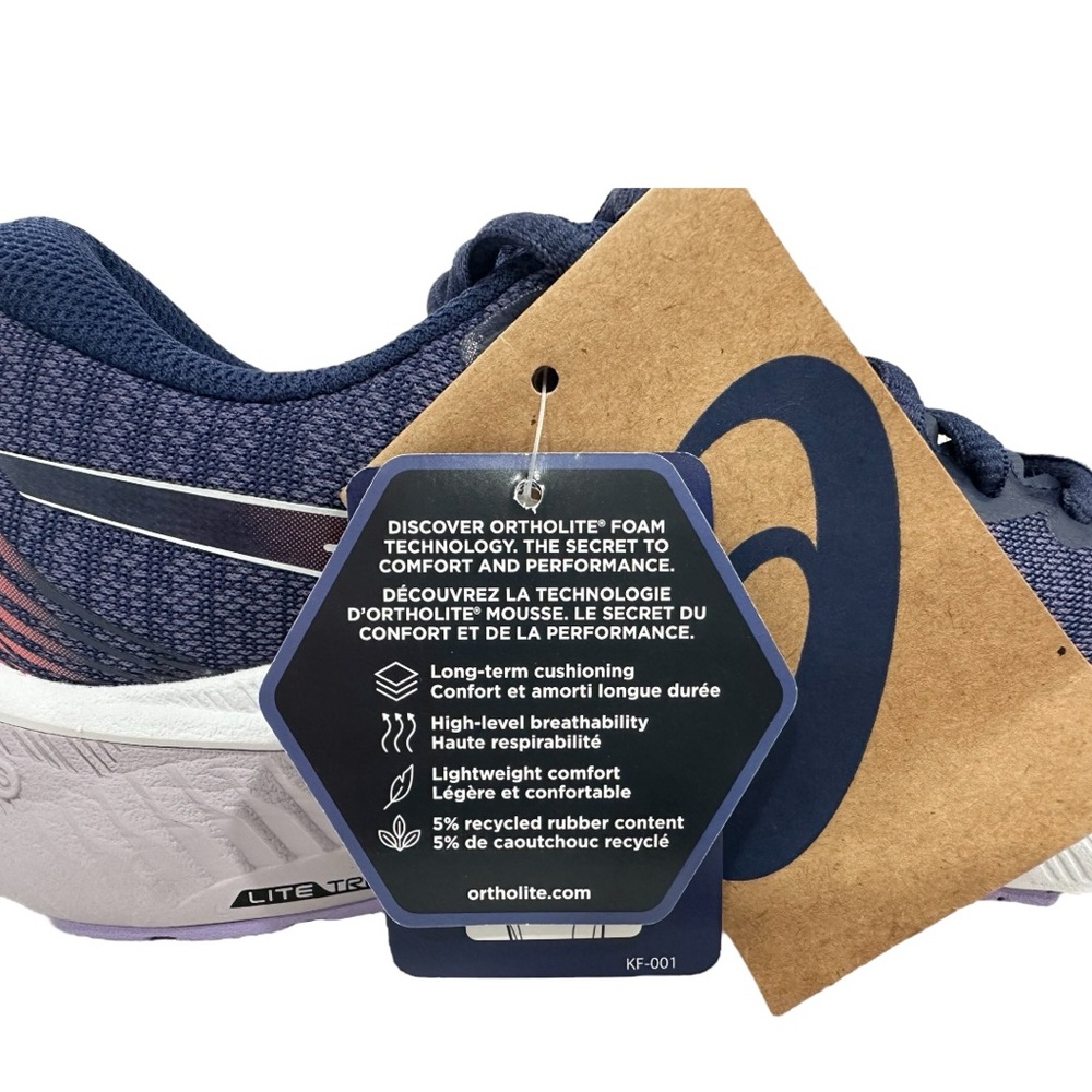 ASICS GT-2000 11 Kids Indigo Blue Papaya 1014A266-402 size 5.5 new with box - Picture 6 of 11